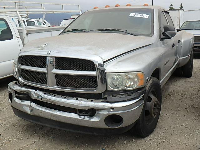 3D7MA48C83G841722 - 2003 DODGE RAM 3500 S SILVER photo 2