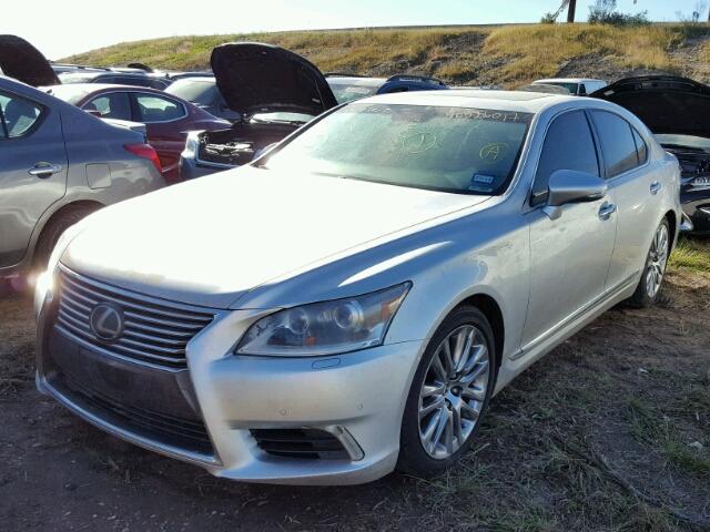 JTHBL5EF1H5146527 - 2017 LEXUS LS 460 SILVER photo 2