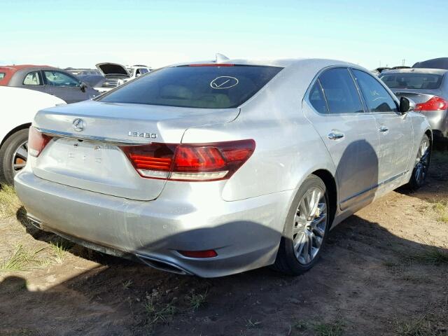 JTHBL5EF1H5146527 - 2017 LEXUS LS 460 SILVER photo 4