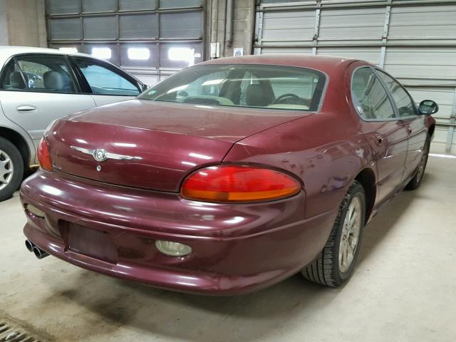 2C3HC56G1XH834297 - 1999 CHRYSLER LHS MAROON photo 4