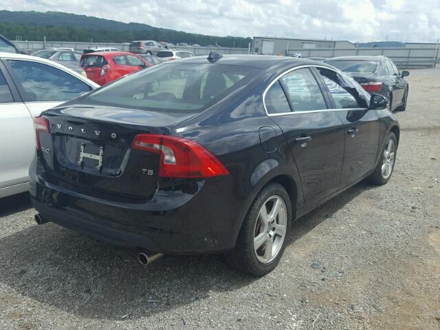 YV1612FS9D1212708 - 2013 VOLVO S60 T5 BLACK photo 4