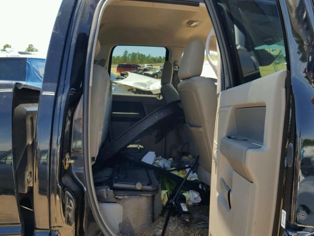 3D7KS28D36G123209 - 2006 DODGE RAM 2500 S Սև լուսանկար 6