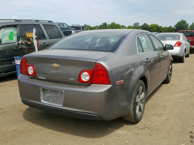 1G1ZC5EU6BF178138 - 2011 CHEVROLET MALIBU 1LT GRAY photo 4