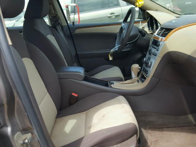 1G1ZC5EU6BF178138 - 2011 CHEVROLET MALIBU 1LT GRAY photo 5