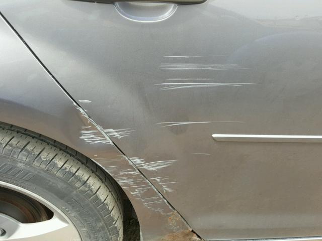 1G1ZC5EU6BF178138 - 2011 CHEVROLET MALIBU 1LT GRAY photo 9