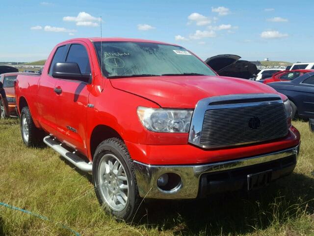 5TFRM5F1XBX021649 - 2011 TOYOTA TUNDRA RED photo 1