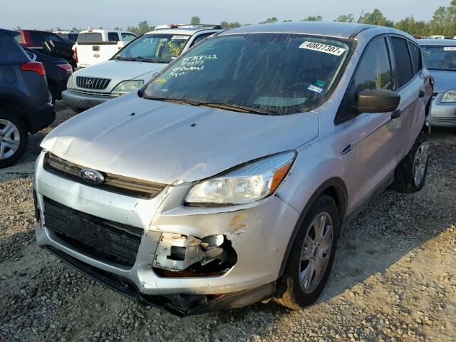 1FMCU0F71EUC44533 - 2014 FORD ESCAPE S SILVER photo 2