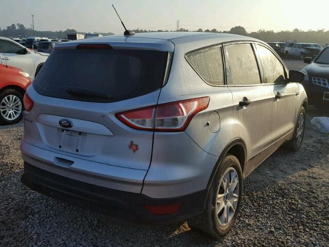 1FMCU0F71EUC44533 - 2014 FORD ESCAPE S SILVER photo 4