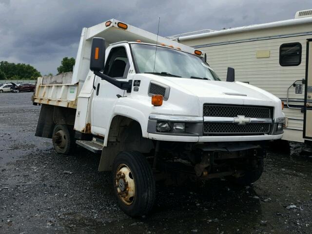 1GBE5C3255F506860 - 2005 CHEVROLET C5500 C5C0 WHITE photo 1