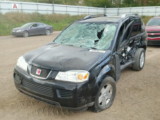 5GZCZ63426S846159 - 2006 SATURN VUE BLACK photo 2