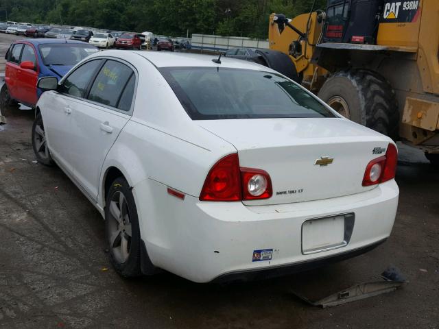 1G1ZC5E12BF213750 - 2011 CHEVROLET MALIBU 1LT WHITE photo 3