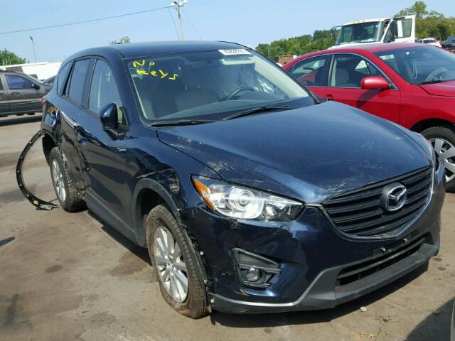 JM3KE4CY9G0778768 - 2016 MAZDA CX-5 TOURI BLUE photo 1