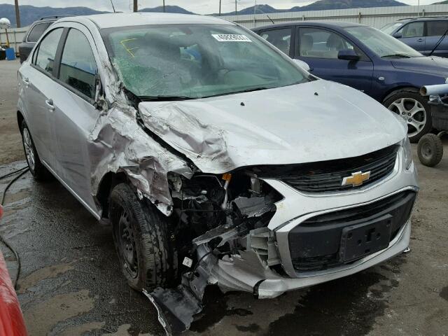 1G1JB5SHXH4123543 - 2017 CHEVROLET SONIC LS SILVER photo 1