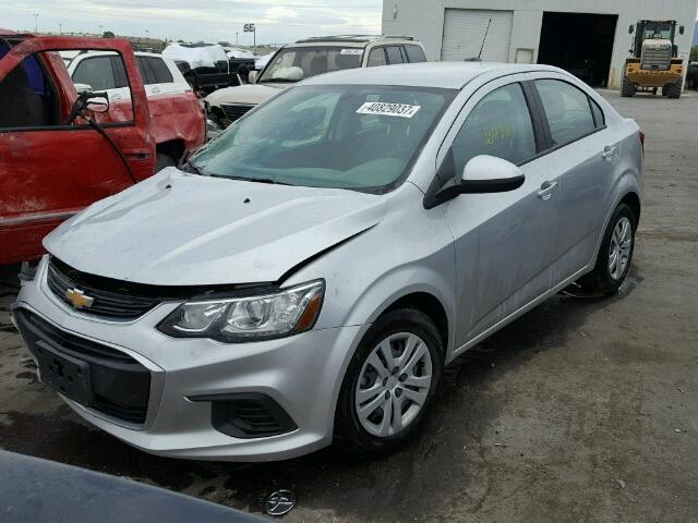 1G1JB5SHXH4123543 - 2017 CHEVROLET SONIC LS 银色 照片 2