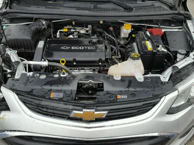 1G1JB5SHXH4123543 - 2017 CHEVROLET SONIC LS 银色 照片 7