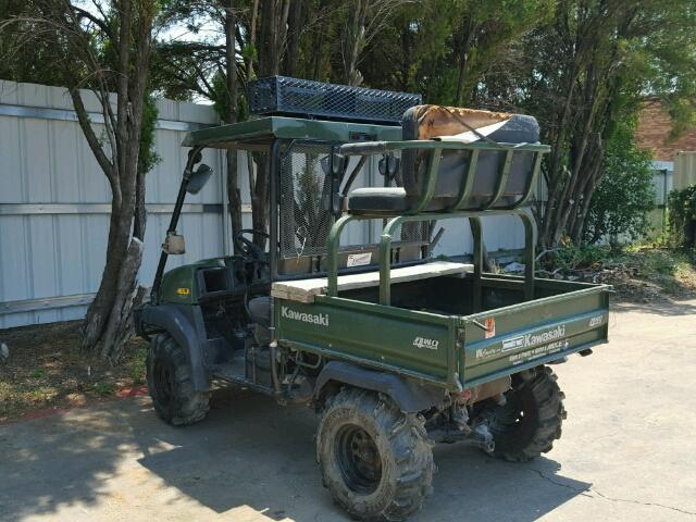 JK1AFDB175B506995 - 2005 KAWASAKI KAF950-B GREEN photo 6