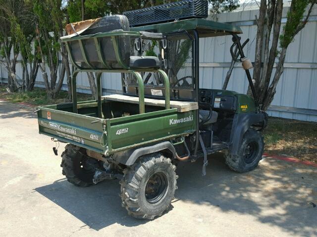 JK1AFDB175B506995 - 2005 KAWASAKI KAF950-B GREEN photo 8