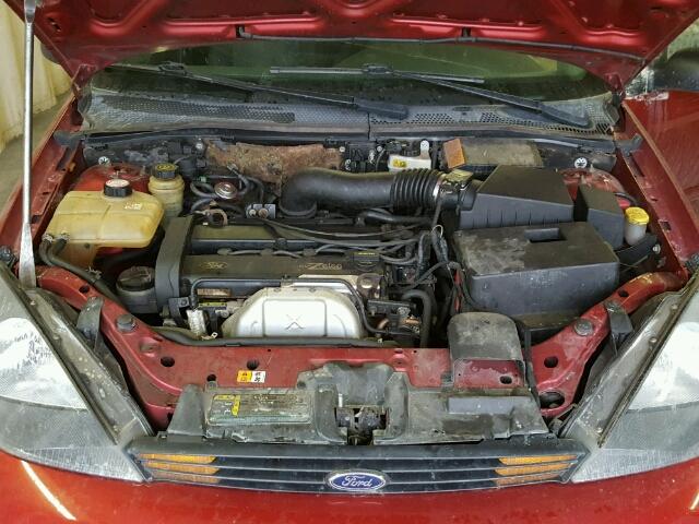 3FAFP373X3R138937 - 2003 FORD FOCUS RED photo 7