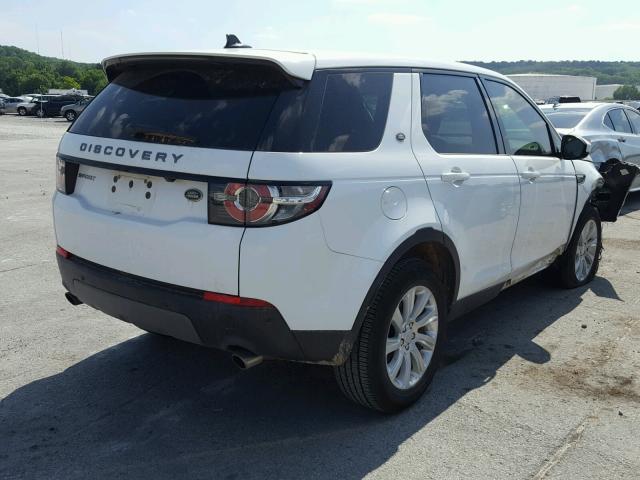 SALCP2BG3GH557794 - 2016 LAND ROVER DISCOVERY WHITE photo 4