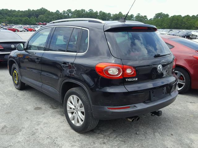 WVGAV75N79W512086 - 2009 VOLKSWAGEN TIGUAN S 黑色 照片 3