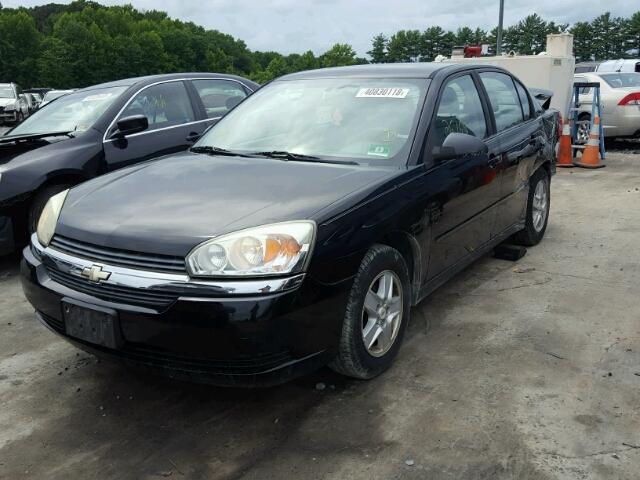 1G1ZT54845F187025 - 2005 CHEVROLET MALIBU LS 黑色 照片 2