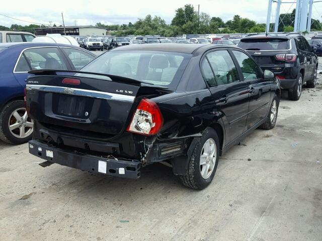 1G1ZT54845F187025 - 2005 CHEVROLET MALIBU LS 黑色 照片 4