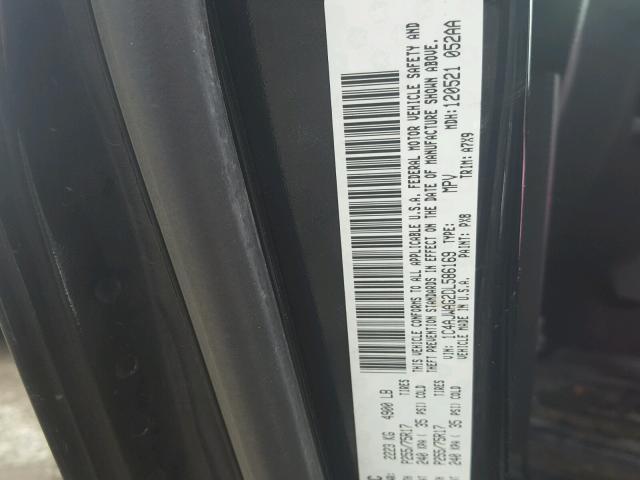 1C4AJWAG2DL586169 - 2013 JEEP WRANGLER S BLACK photo 10