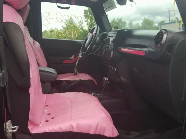 1C4AJWAG2DL586169 - 2013 JEEP WRANGLER S BLACK photo 5