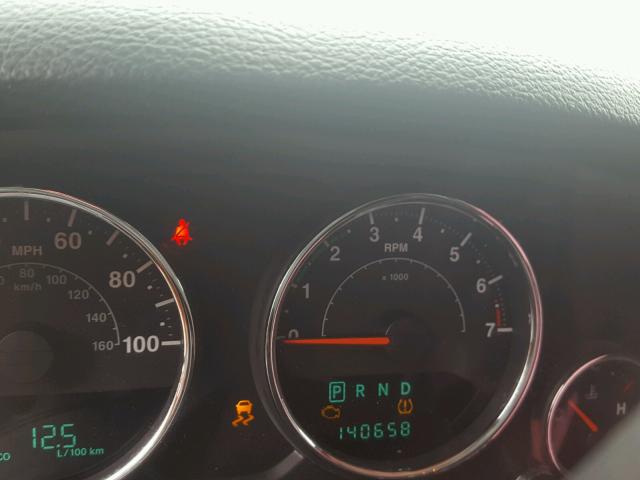 1C4AJWAG2DL586169 - 2013 JEEP WRANGLER S BLACK photo 8