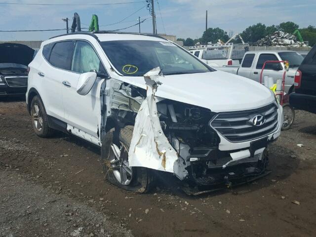 5NMZUDLB7HH025456 - 2017 HYUNDAI SANTA FE S 白色 照片 1