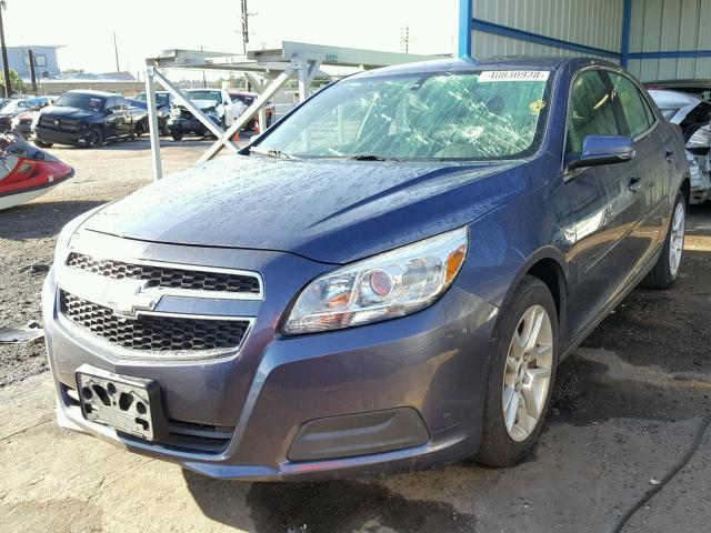 1G11C5SAXDF257791 - 2013 CHEVROLET MALIBU 1LT ლურჯი ფოტო 2
