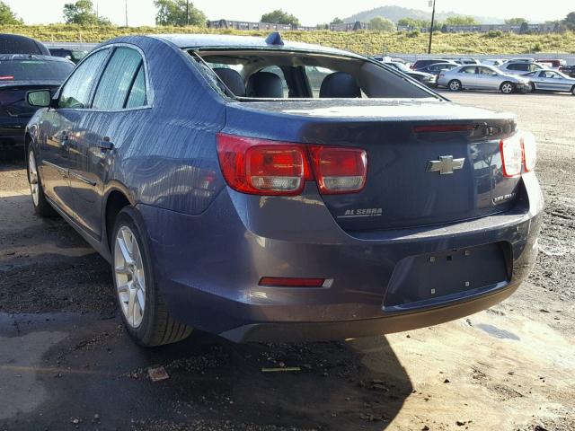 1G11C5SAXDF257791 - 2013 CHEVROLET MALIBU 1LT ლურჯი ფოტო 3
