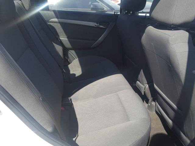 KL1TD56618B196452 - 2008 CHEVROLET AVEO BASE Ақ фото 6
