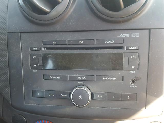 KL1TD56618B196452 - 2008 CHEVROLET AVEO BASE Ақ фото 9