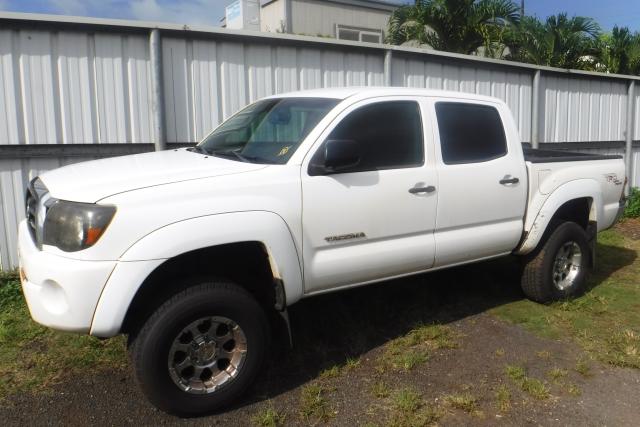 5TELU42N88Z487610 - 2008 TOYOTA TACOMA WHITE photo 2