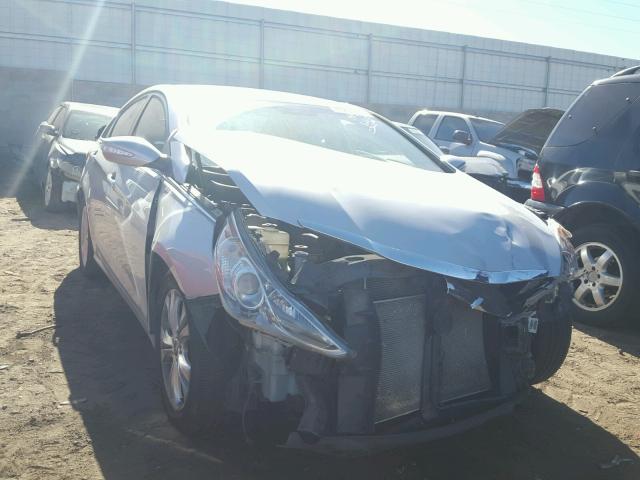 5NPEC4AC2BH045346 - 2011 HYUNDAI SONATA SE SILVER photo 1