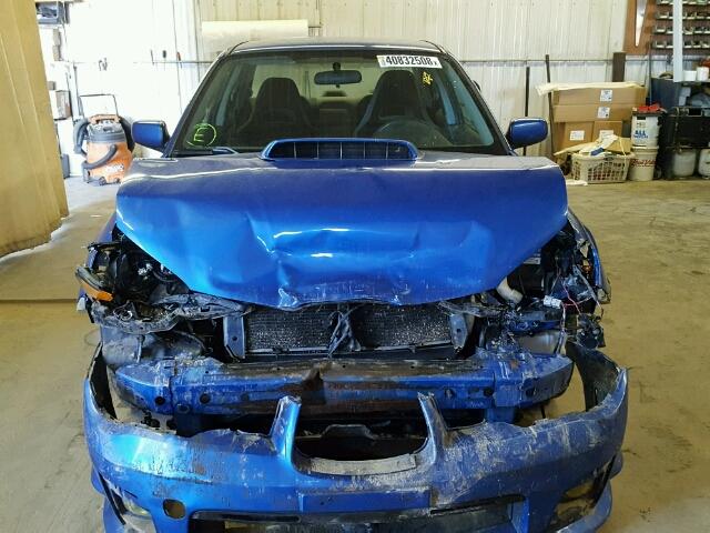 JF1GD79626G509385 - 2006 SUBARU IMPREZA WR BLUE photo 9