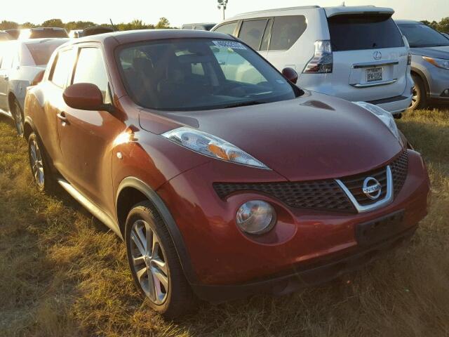 JN8AF5MR5CT109747 - 2012 NISSAN JUKE S RED photo 1