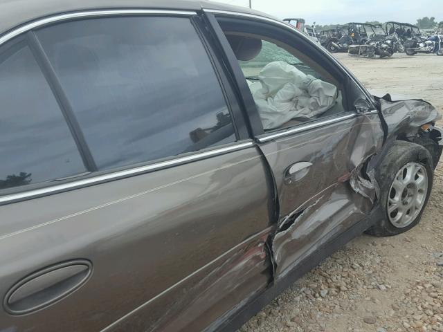 1G3WH52H42F250117 - 2002 OLDSMOBILE INTRIGUE G GOLD photo 9