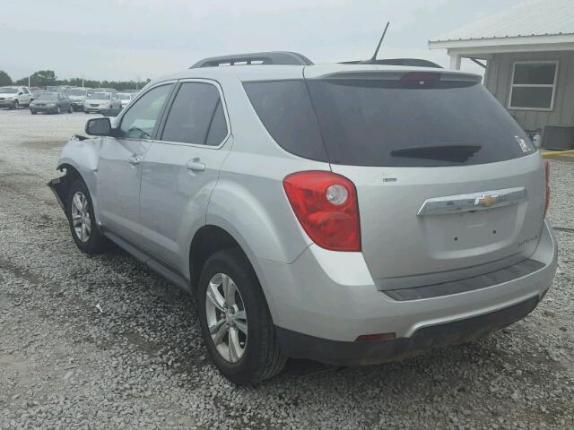 2GNALDEKXD1267600 - 2013 CHEVROLET EQUINOX SILVER photo 3