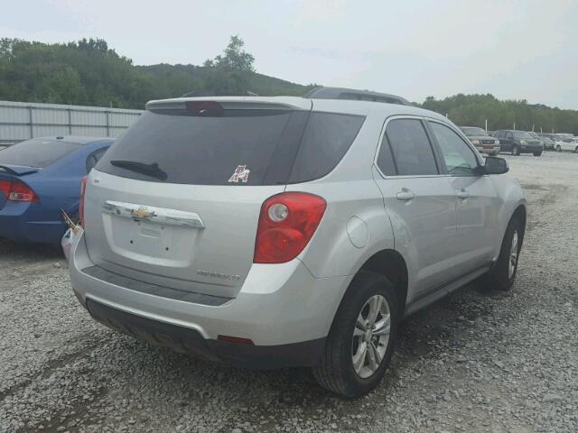2GNALDEKXD1267600 - 2013 CHEVROLET EQUINOX SILVER photo 4