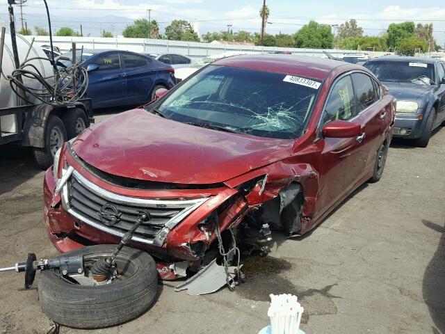 1N4AL3AP8DC209036 - 2013 NISSAN ALTIMA 2.5 RED photo 2