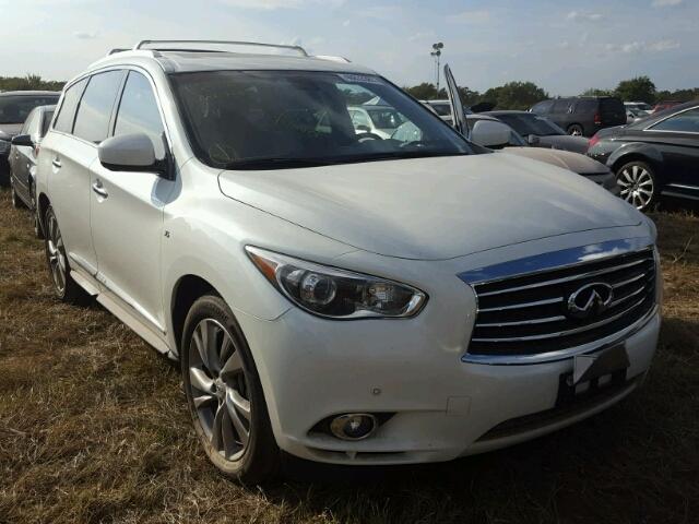 5N1AL0MN7FC540935 - 2015 INFINITI QX60 WHITE photo 1