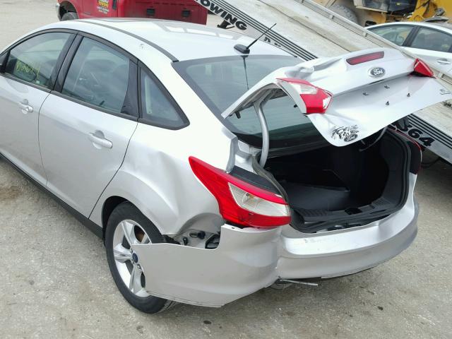 1FADP3F20EL344978 - 2014 FORD FOCUS SE SILVER photo 9