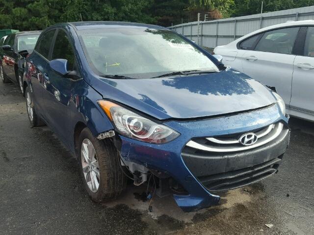 KMHD35LH5EU176920 - 2014 HYUNDAI ELANTRA GT BLUE photo 1