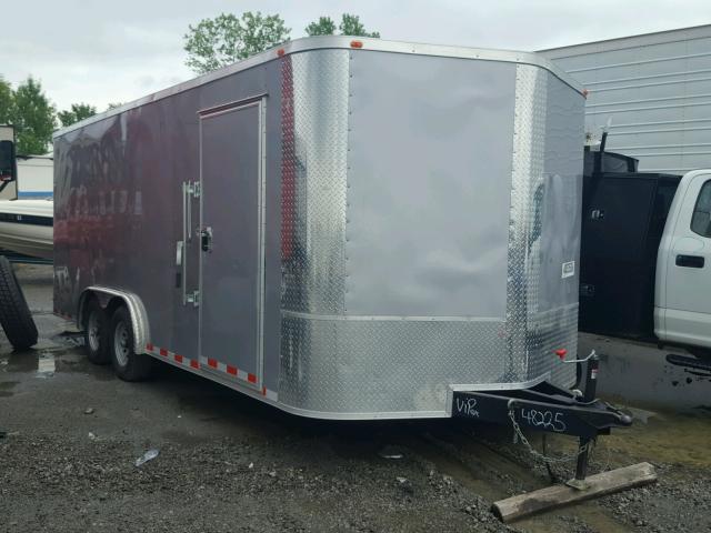 5YCBE1823JH048225 - 2018 UTILITY TRAILER SILVER photo 1