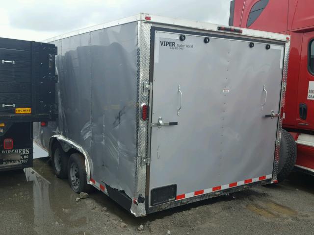 5YCBE1823JH048225 - 2018 UTILITY TRAILER SILVER photo 3