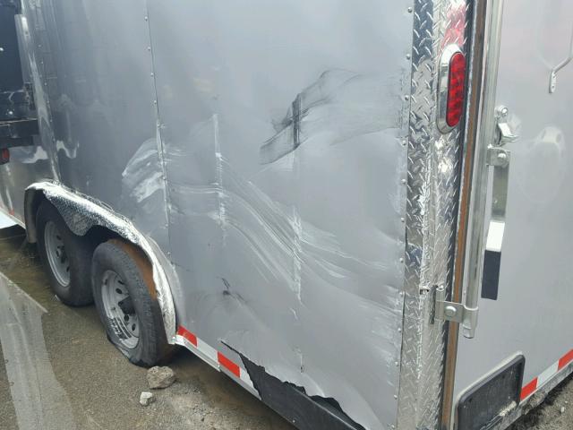 5YCBE1823JH048225 - 2018 UTILITY TRAILER SILVER photo 9