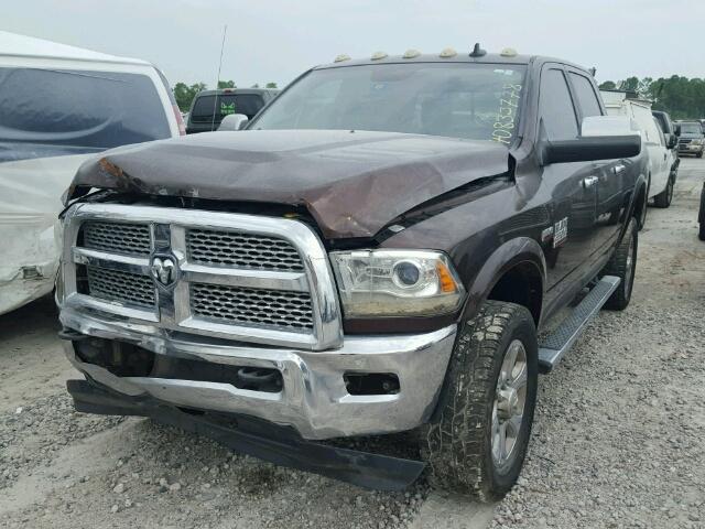 3C6UR5FJXEG129037 - 2014 RAM 2500 LARAM BROWN photo 2