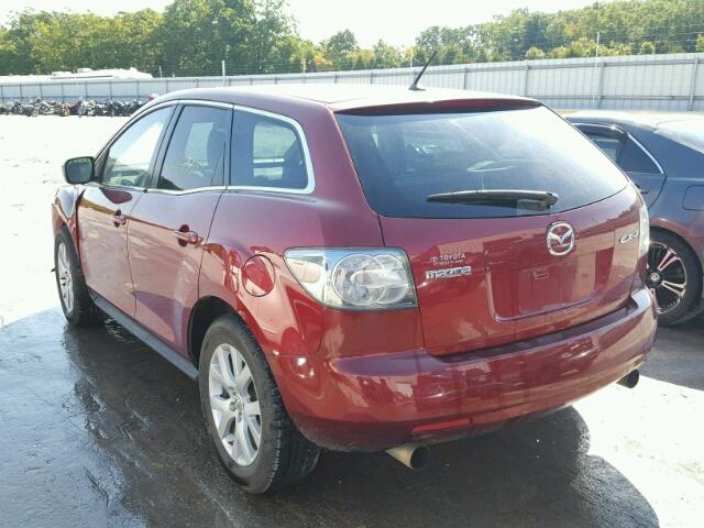 JM3ER293970124922 - 2007 MAZDA CX-7 MAROON photo 3